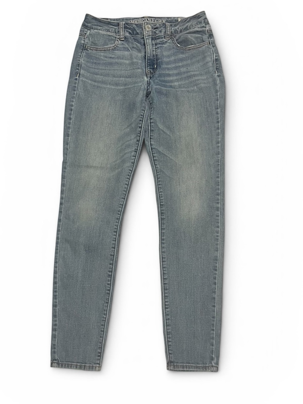 American Eagle Outfitters Jeggings Womens Jeans Medium Wash Stretch Size 4